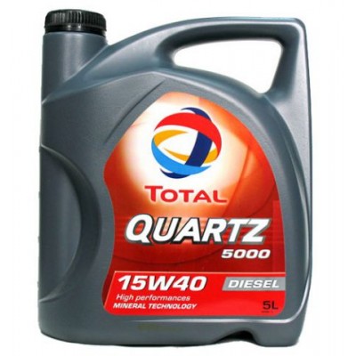 Моторное масло Total quartz 5000 diesel 15W-40