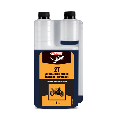 Полусинтетическое масло для двухтактных двигателей 2T API TC (дозаторная канистра) 3ton