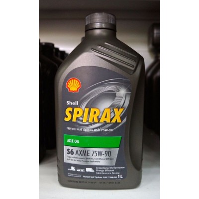 Shell, Синтетическое, Уникальное масло, Spirax S6 AXME