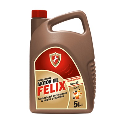   Профессиональное моторное масло FELIX для бензиновых двигателей