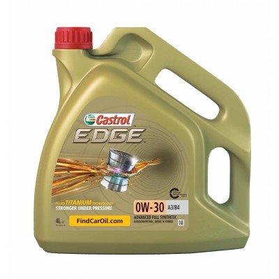 Моторное масло Castrol EDGE 0W-30 A3/B4
