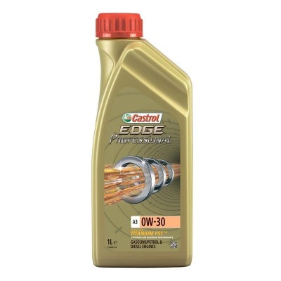 Полностью синтетическое моторное масло Castrol EDGE 0W-30 A3 