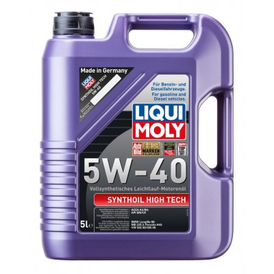 Синтетическое моторное масло  LIQUI MOLY Synthoil High Tech 5W-40 