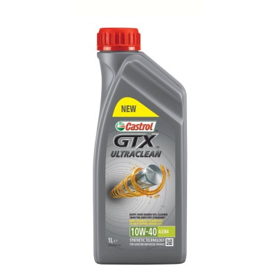 Моторное масло Castrol GTX Ultraclean 10W40 SL/CF A3/B4 