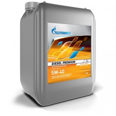 Моторное масло Diesel Premium SAE 5W-40 API CI-4/SL