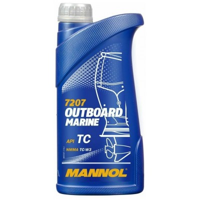 Высококачественное моторное масло Mannol OUTBOARD 2-TACT PREMIUM TC-W3 