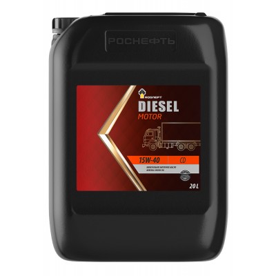 Всесезонное минеральное моторное масло Rosneft Diesel Motor 15W-40 20 л