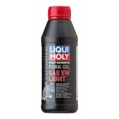 Синтетическое масло для вилок и амортизаторов LIQUI MOLY Motorbike Fork Oil Light 5W