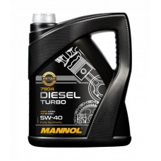 MANNOL diesel turbo sae 5w-40 5 л.