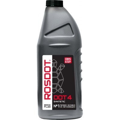 Синтетическое тормозная жидкость ROSDOT 4 